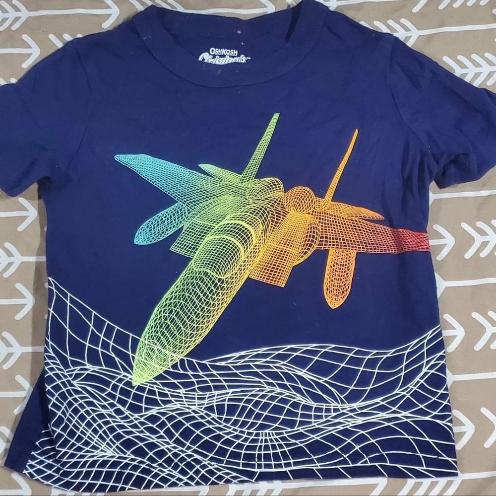 Osh kosh bigosh airplane shirt